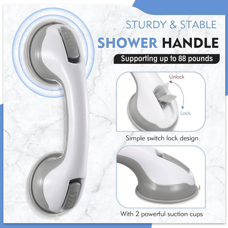 Bathroom Safety Handrail – Easy to Install Without Drilling!