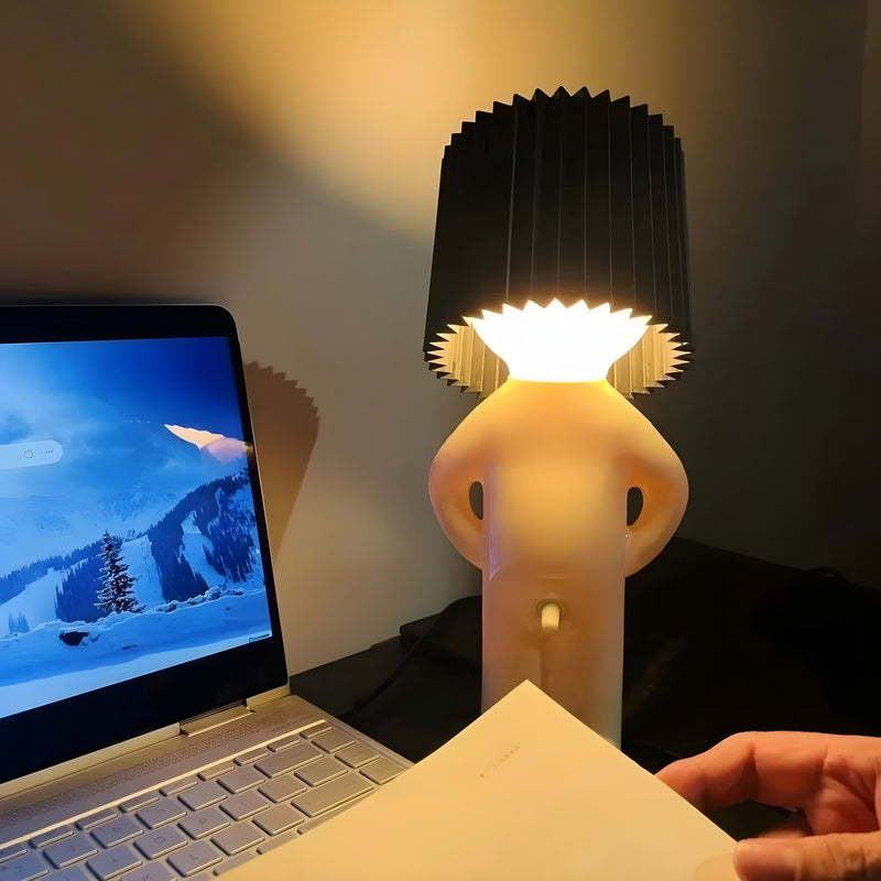 Unique Creative LED Table Lamp with Soft Lighting – Ideal for a Cozy Bedroom and Living Room