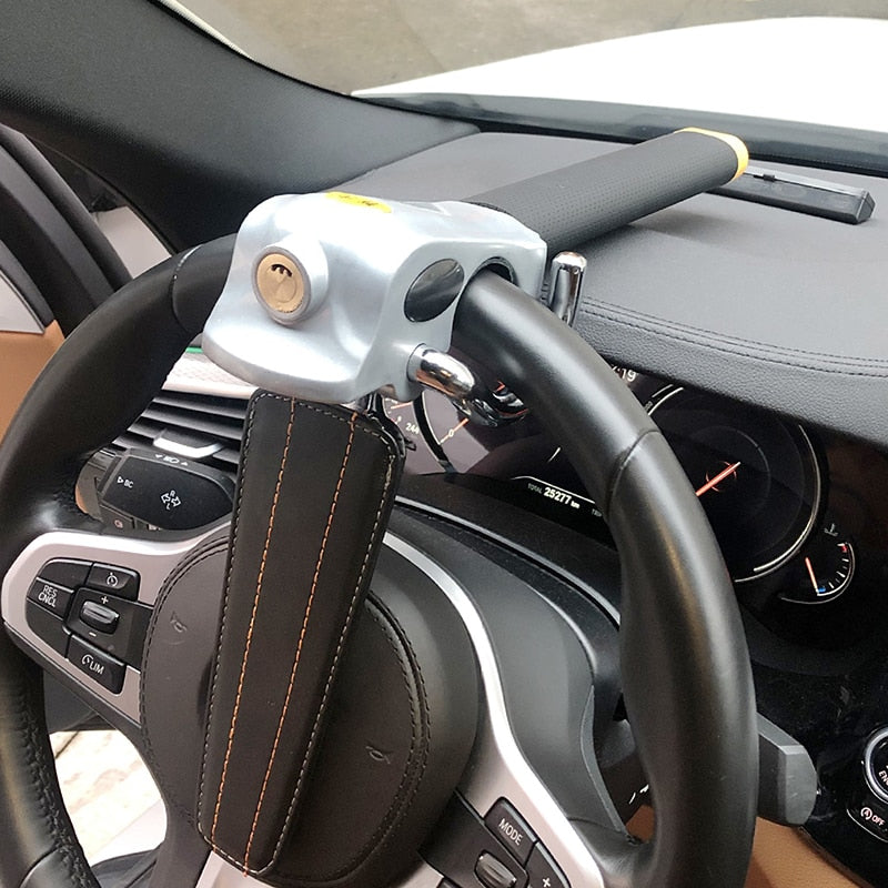 Ultimate Protection with our Powerful Steering Wheel Lock – Protect your Car against Theft!