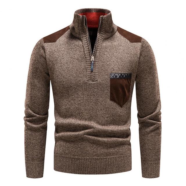 Modern Thermal Winter Sweater for Men - Ultimate Warmth and Timeless Elegance