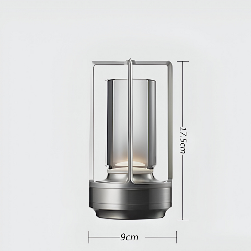 Adjustable Wireless Rechargeable Table Lamp - Waterproof and Portable for Any Adventure, Up to 10 Hours Battery Life and Optimal Brightness!