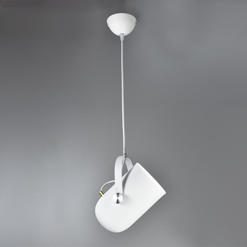 Stylish Scandinavian Drop-Shaped Pendant Lamp - Modern Metal Lighting for Your Living Room and Café