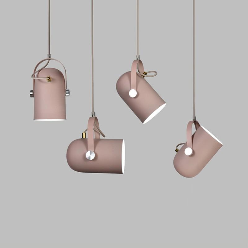 Stylish Scandinavian Drop-Shaped Pendant Lamp - Modern Metal Lighting for Your Living Room and Café