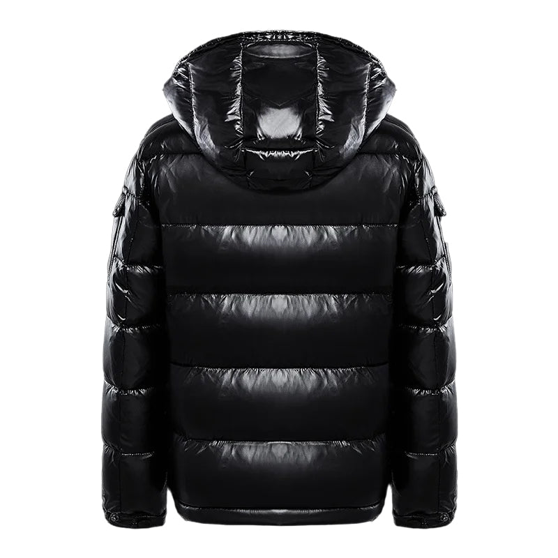 Bernadette Luxe Quilted Winter Jacket – Radiant Black Jacket for Women