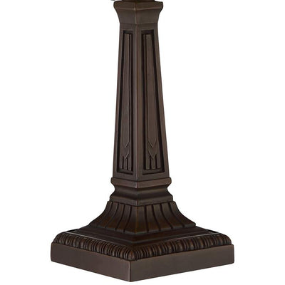 LED Art Glass Accent Table Lamp