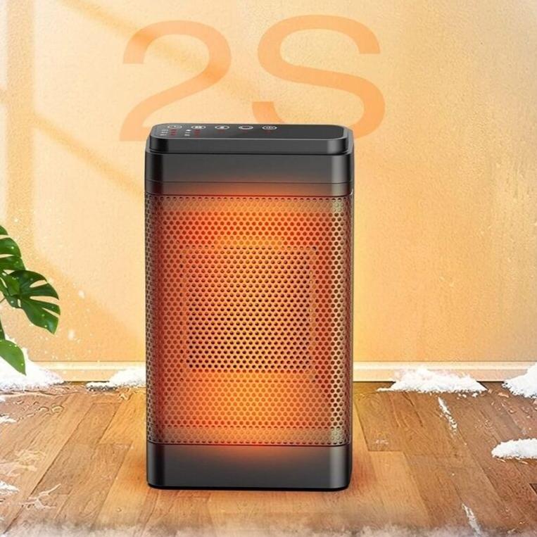 Powerful Mini Electric Heater 1500W – Stylish, Compact, and Super Fast Heating