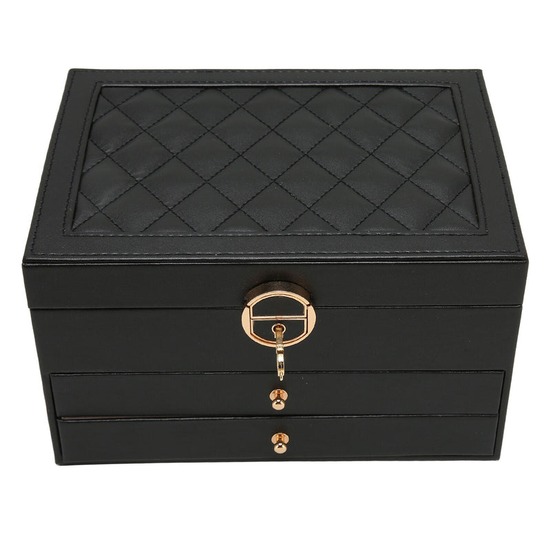 Stylish Luxury Leather Jewelry Box – The Perfect Space for Your Treasures